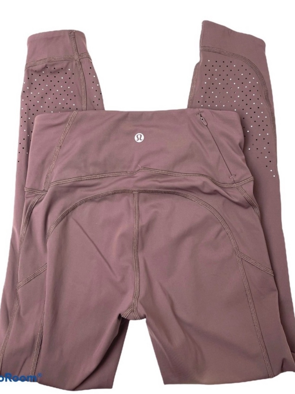 lululemon dark mauve 25” legging tights sz 4